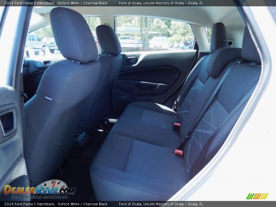 Rear Seat of 2014 Ford Fiesta S Hatchback Photo #7
