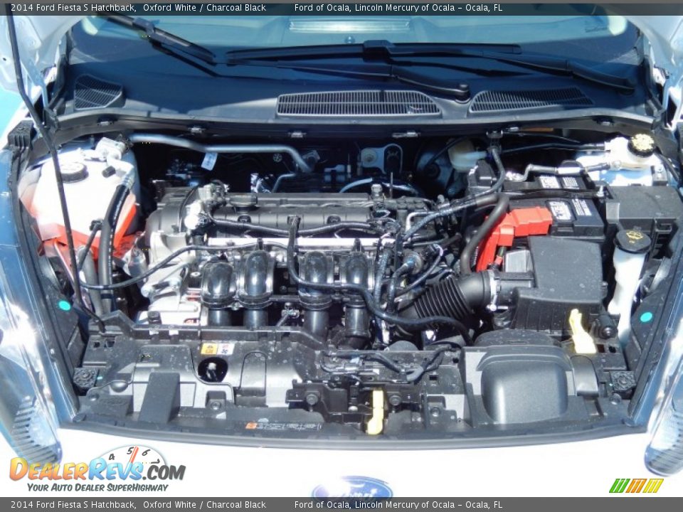 2014 Ford Fiesta S Hatchback 1.6 Liter DOHC 16-Valve Ti-VCT 4 Cylinder Engine Photo #12