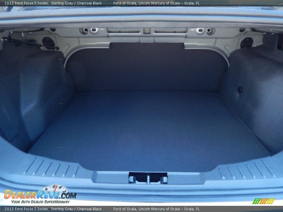 2013 Ford Focus S Sedan Sterling Gray / Charcoal Black Photo #5