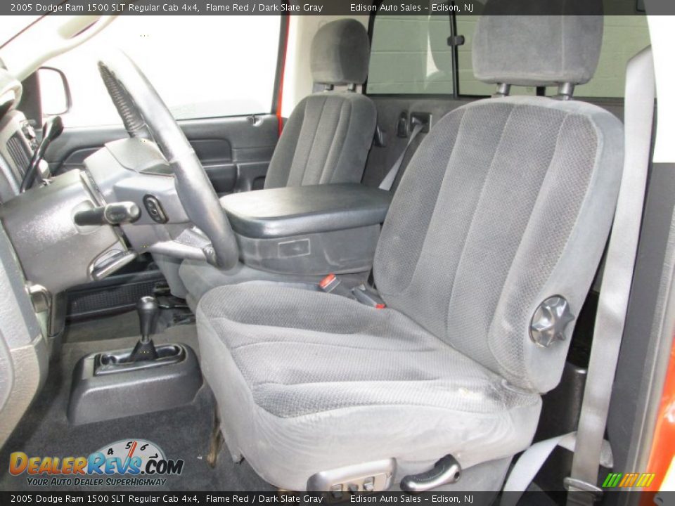 2005 Dodge Ram 1500 SLT Regular Cab 4x4 Flame Red / Dark Slate Gray Photo #14