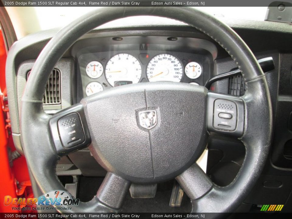 2005 Dodge Ram 1500 SLT Regular Cab 4x4 Flame Red / Dark Slate Gray Photo #20
