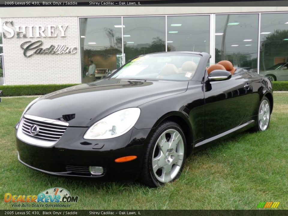 2005 Lexus SC 430 Black Onyx / Saddle Photo #1