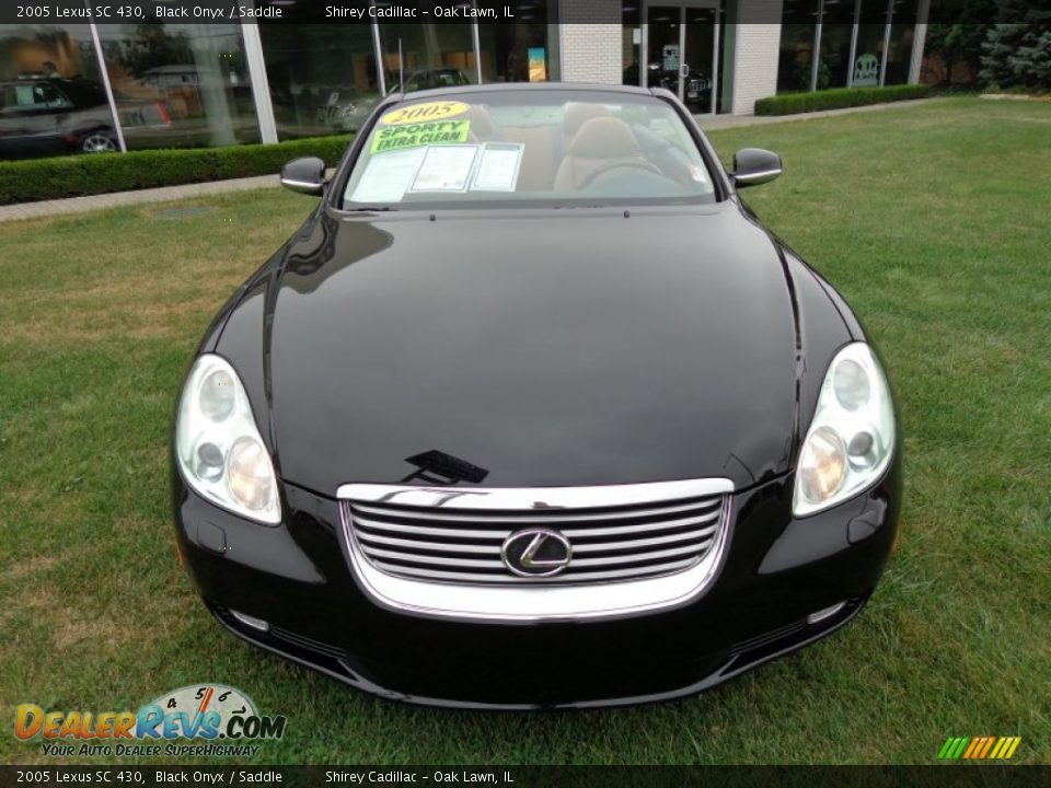 2005 Lexus SC 430 Black Onyx / Saddle Photo #2
