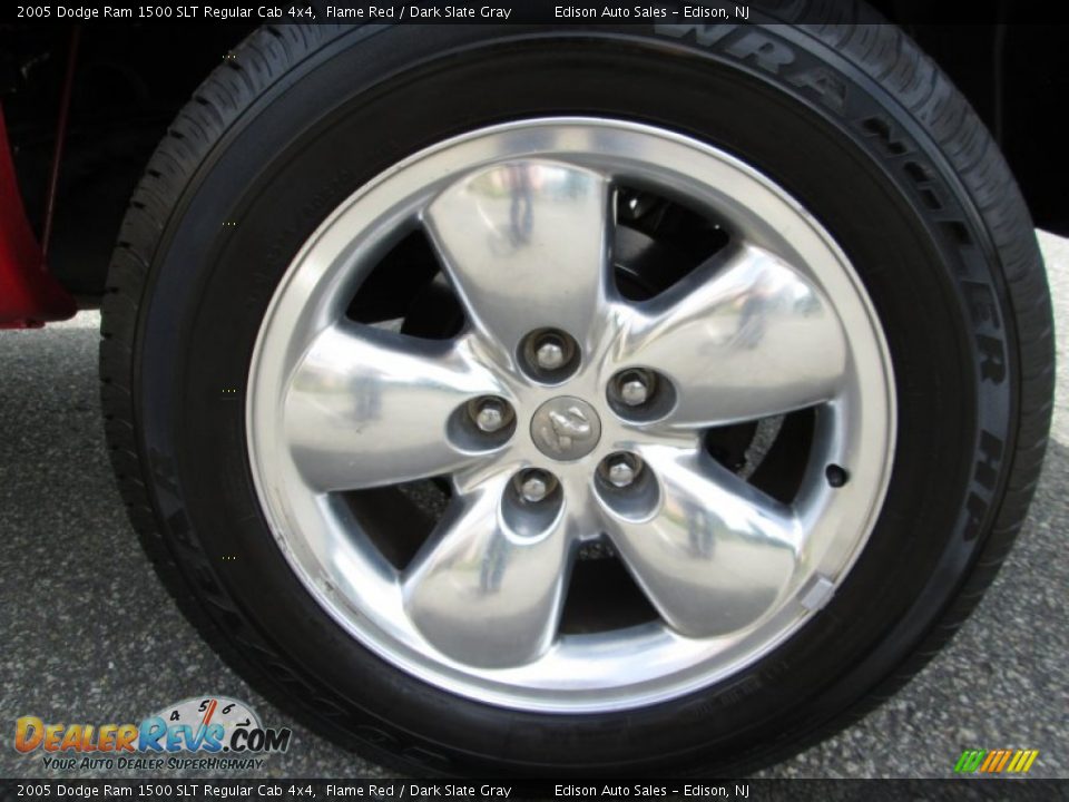 2005 Dodge Ram 1500 SLT Regular Cab 4x4 Flame Red / Dark Slate Gray Photo #26