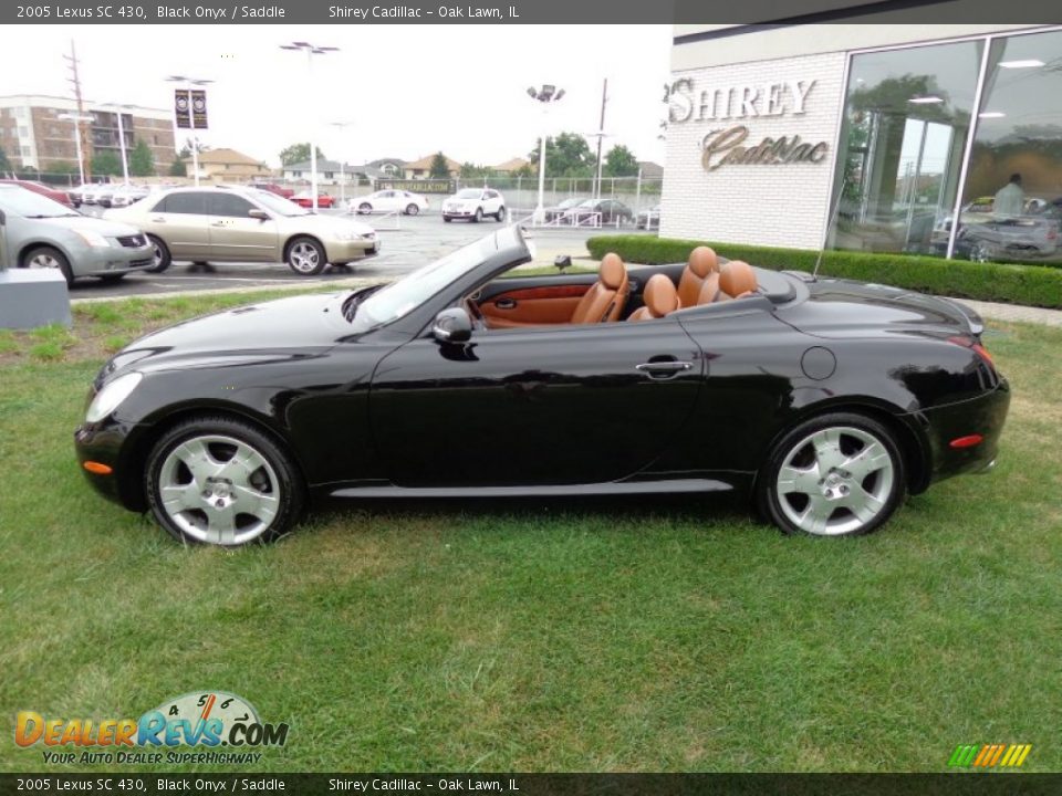 2005 Lexus SC 430 Black Onyx / Saddle Photo #7