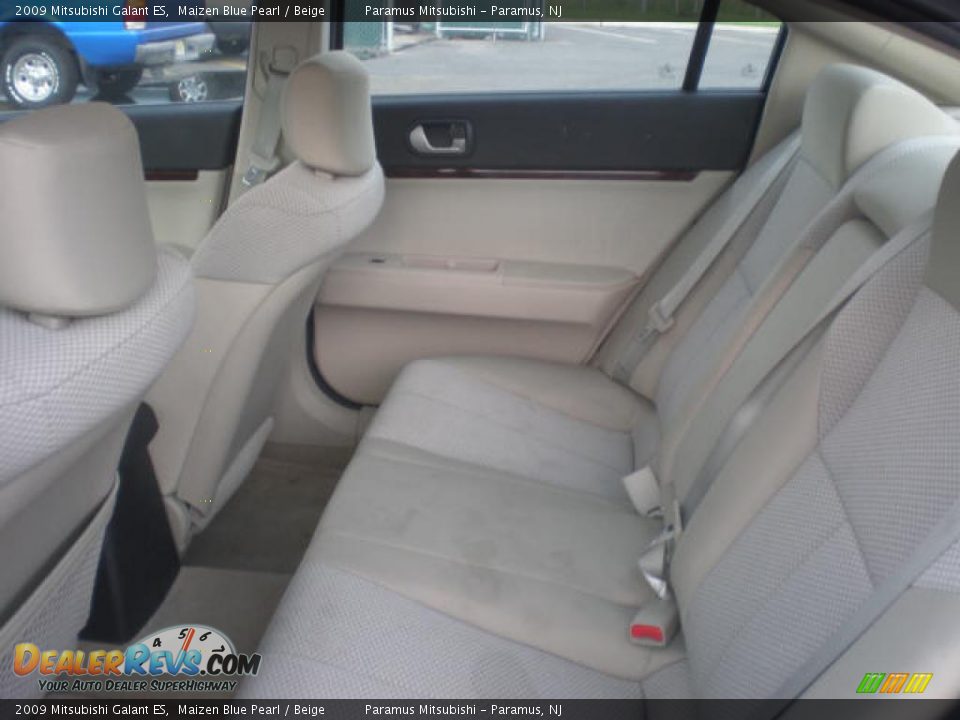 2009 Mitsubishi Galant ES Maizen Blue Pearl / Beige Photo #4