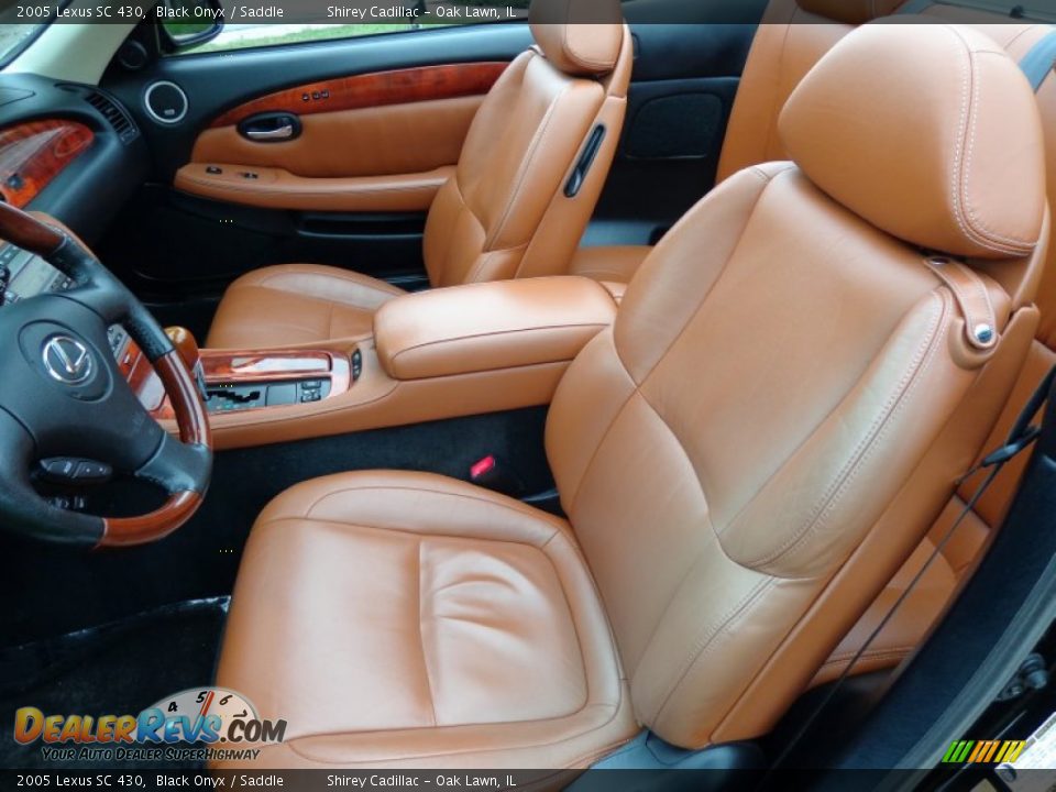 2005 Lexus SC 430 Black Onyx / Saddle Photo #10