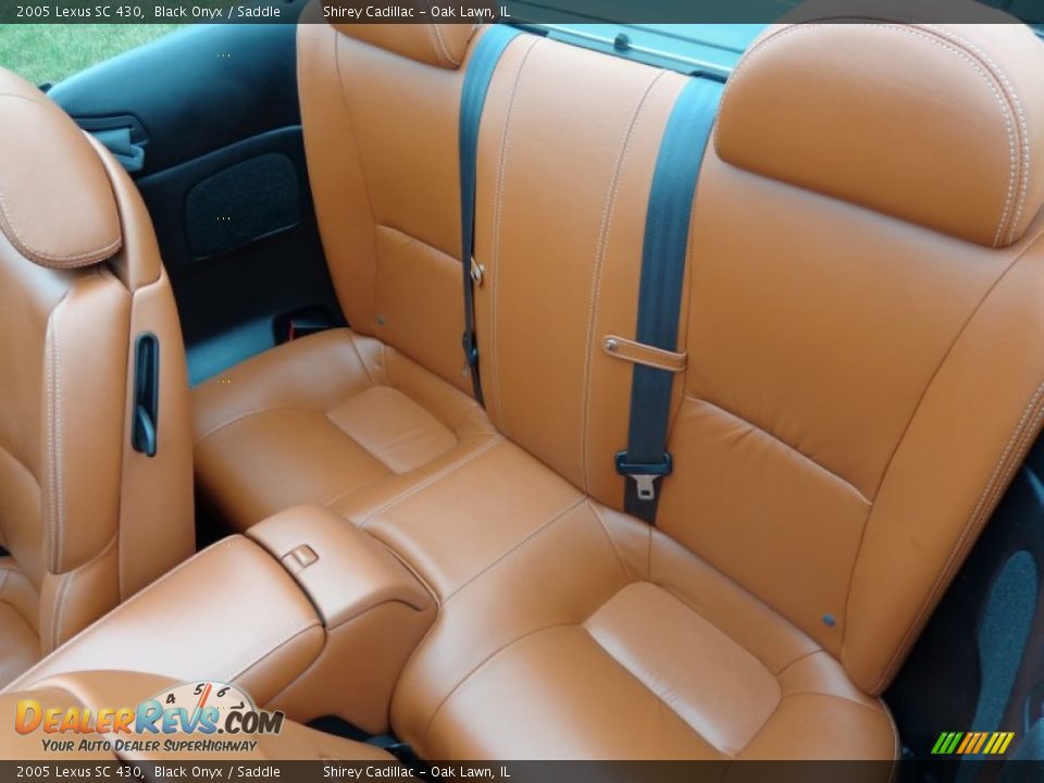 2005 Lexus SC 430 Black Onyx / Saddle Photo #11