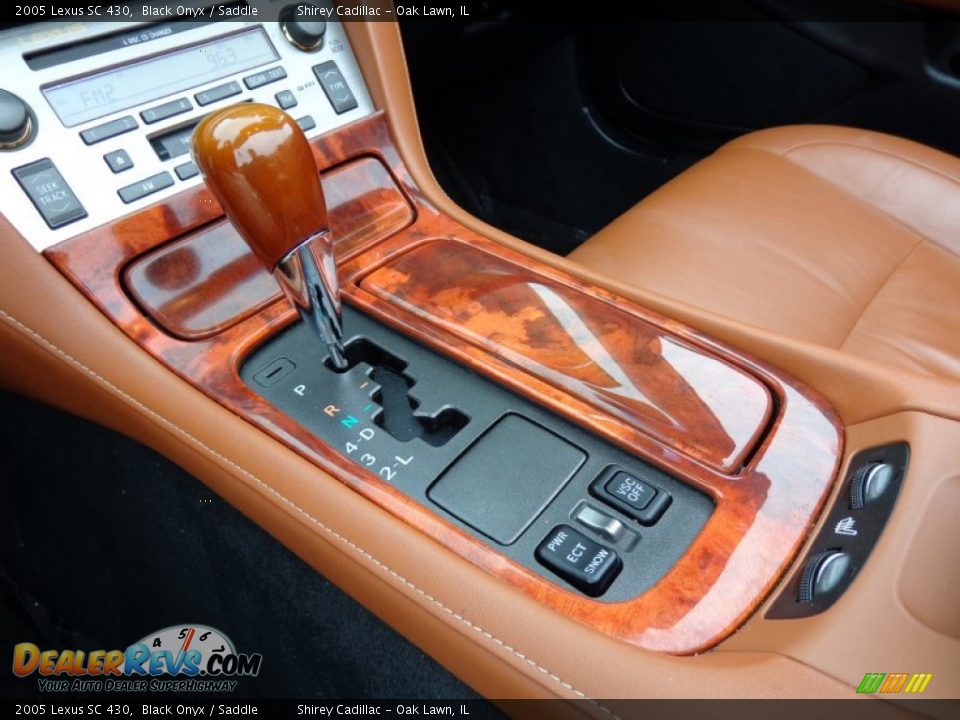 2005 Lexus SC 430 Black Onyx / Saddle Photo #13