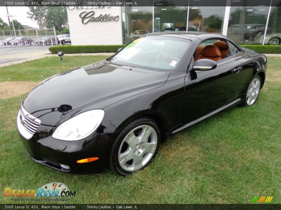 2005 Lexus SC 430 Black Onyx / Saddle Photo #19