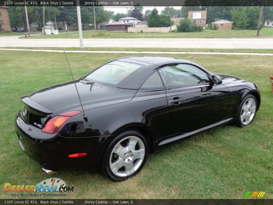 2005 Lexus SC 430 Black Onyx / Saddle Photo #21