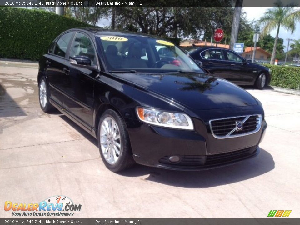 2010 Volvo S40 2.4i Black Stone / Quartz Photo #7