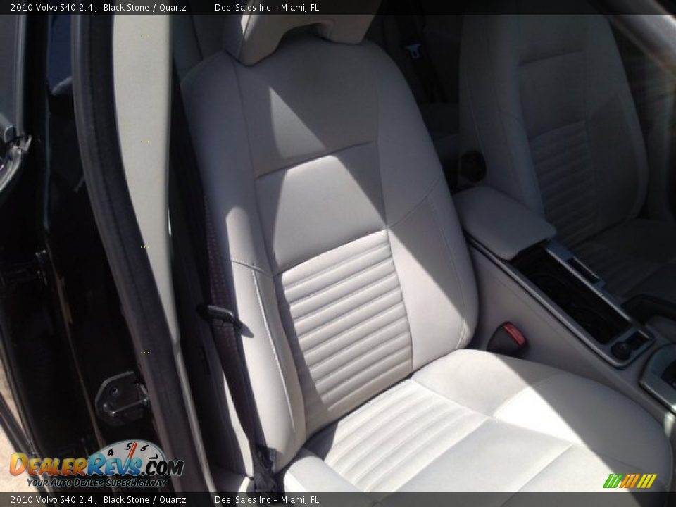 2010 Volvo S40 2.4i Black Stone / Quartz Photo #10