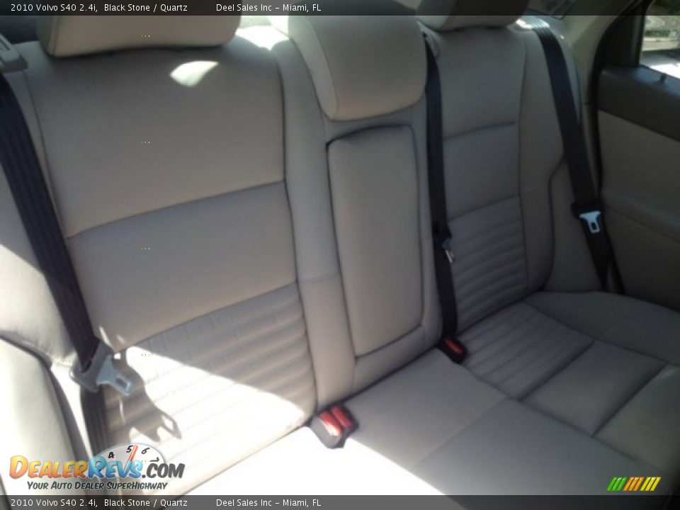 2010 Volvo S40 2.4i Black Stone / Quartz Photo #11