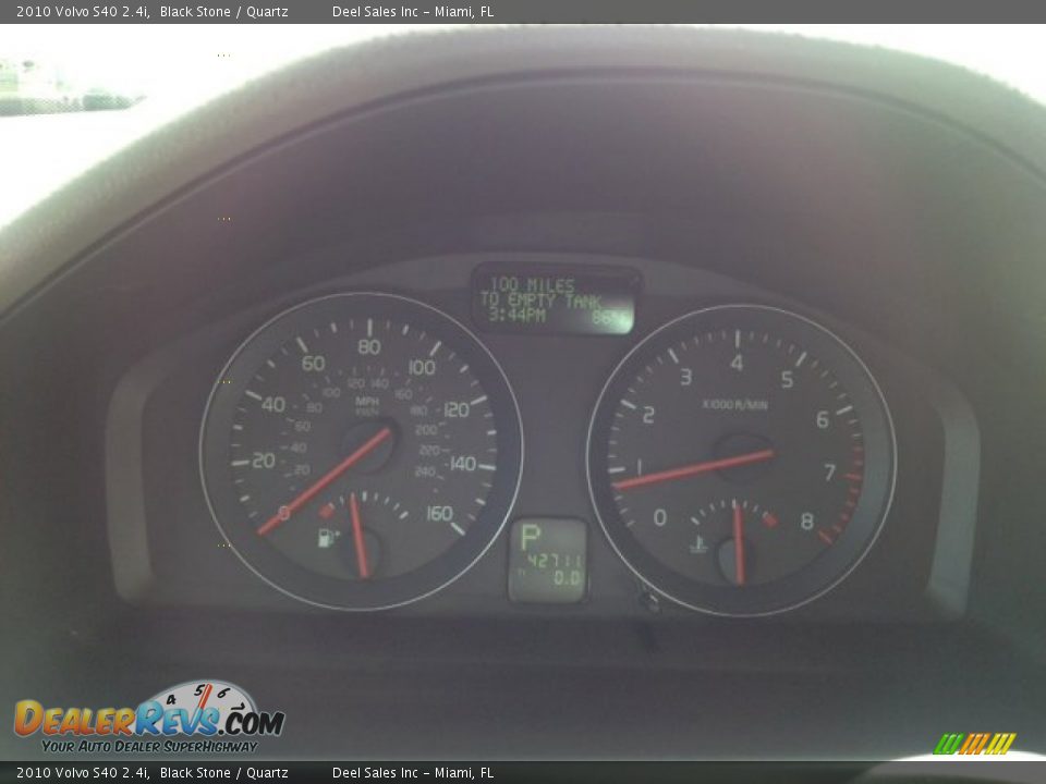 2010 Volvo S40 2.4i Black Stone / Quartz Photo #15