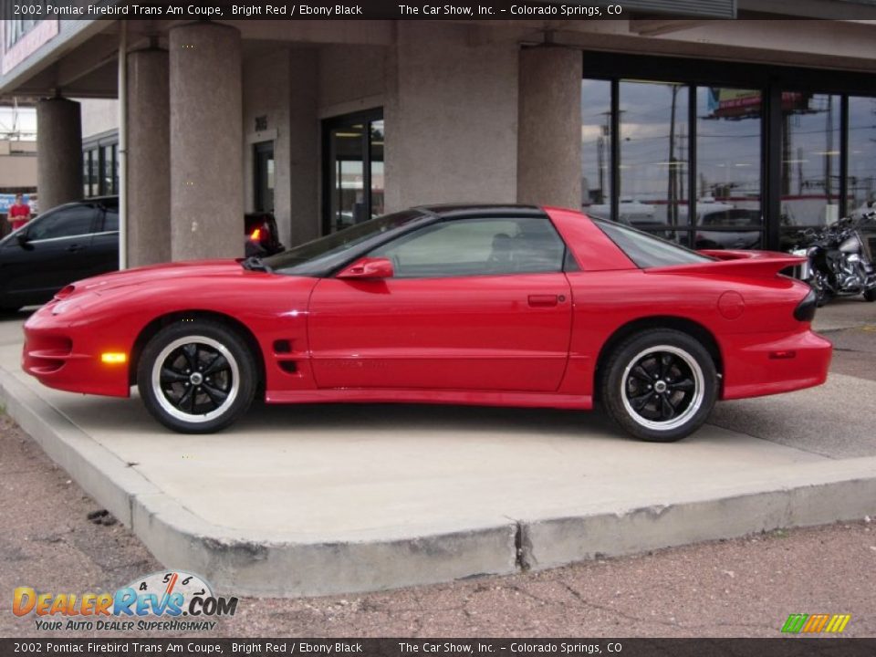 Bright Red 2002 Pontiac Firebird Trans Am Coupe Photo #8