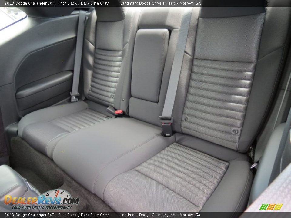 2013 Dodge Challenger SXT Pitch Black / Dark Slate Gray Photo #7
