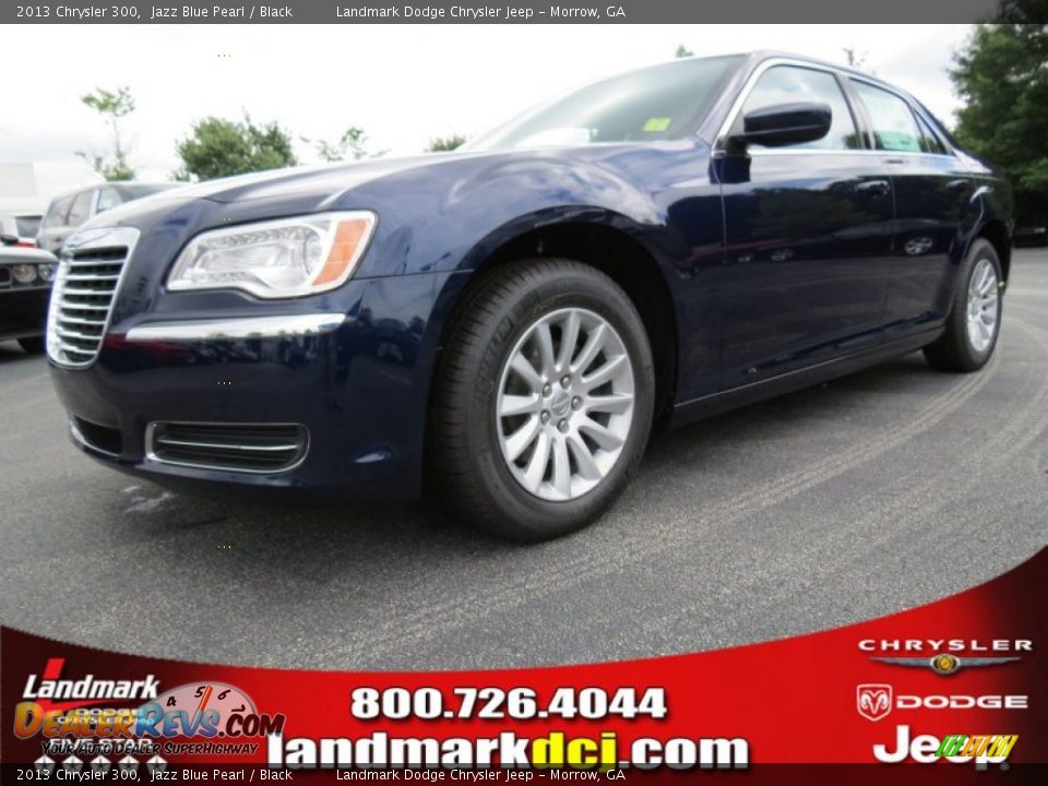 2013 Chrysler 300 Jazz Blue Pearl / Black Photo #1