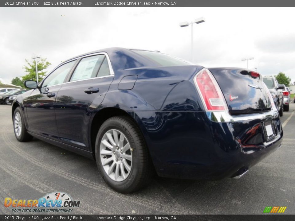 2013 Chrysler 300 Jazz Blue Pearl / Black Photo #2
