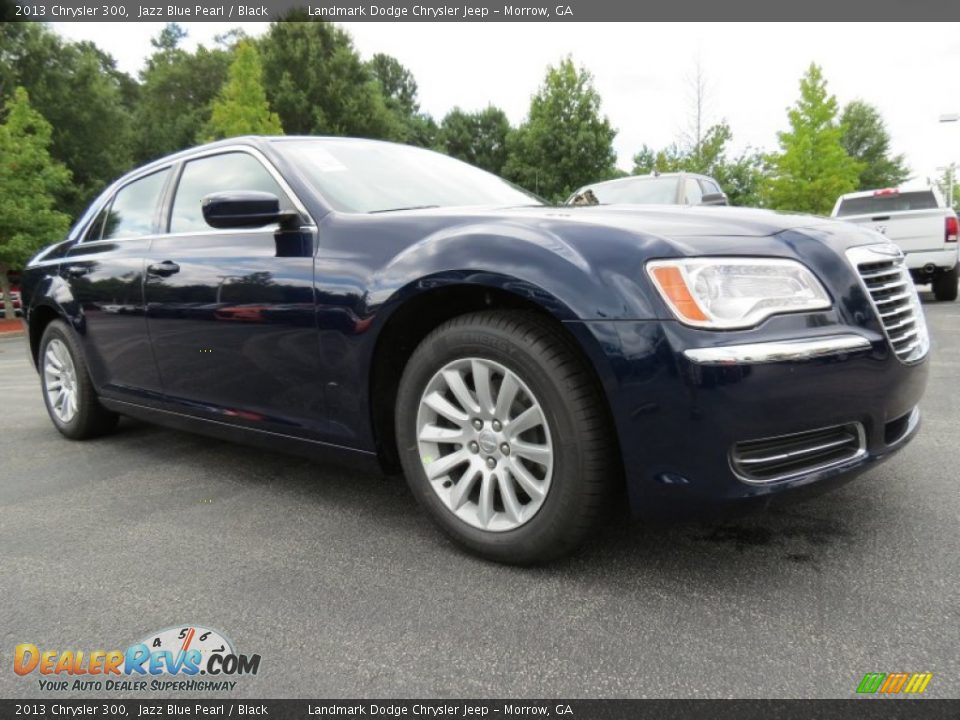 2013 Chrysler 300 Jazz Blue Pearl / Black Photo #4