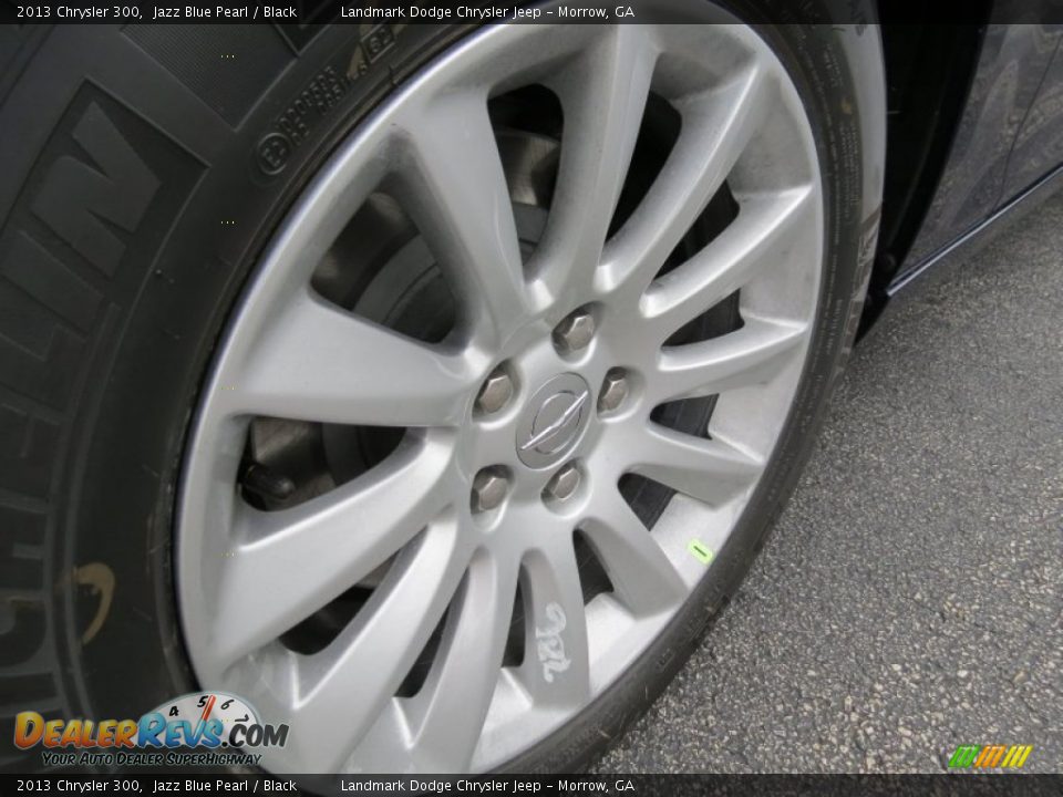 2013 Chrysler 300 Jazz Blue Pearl / Black Photo #5