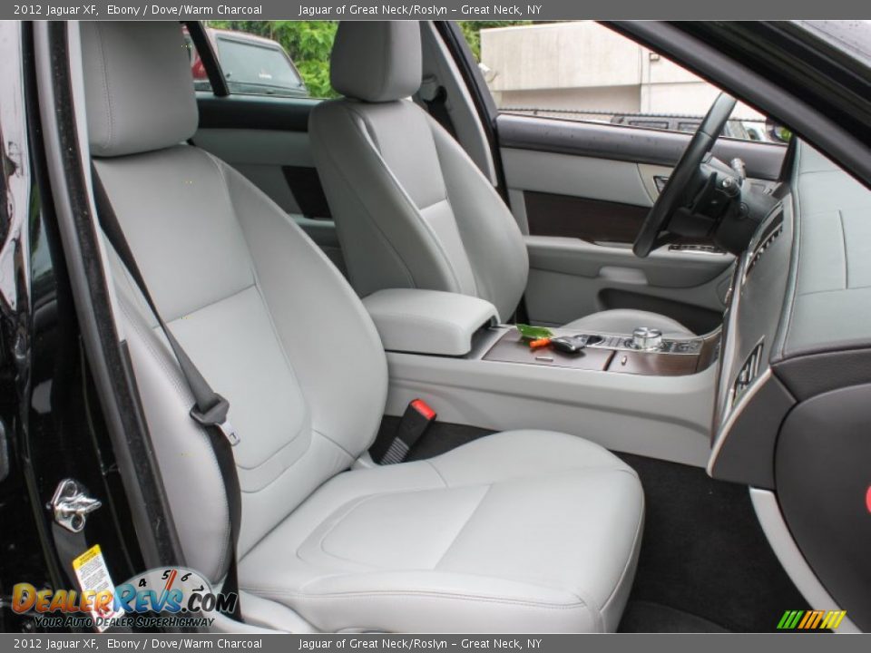 Front Seat of 2012 Jaguar XF  Photo #10
