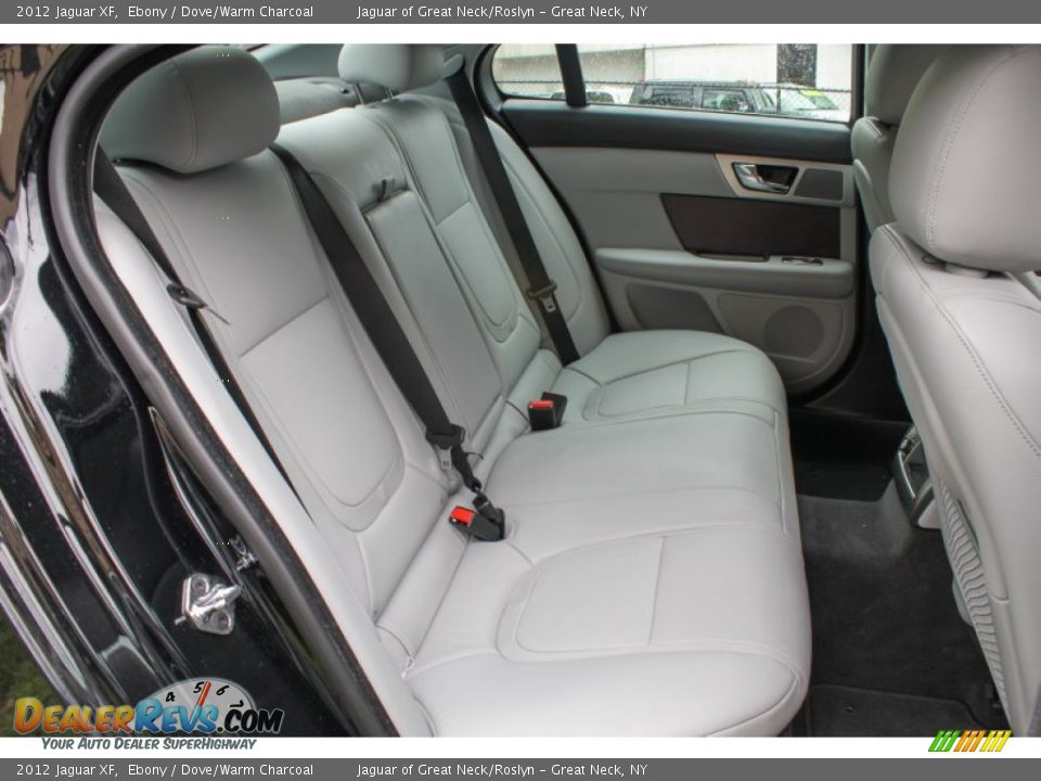 Rear Seat of 2012 Jaguar XF  Photo #13
