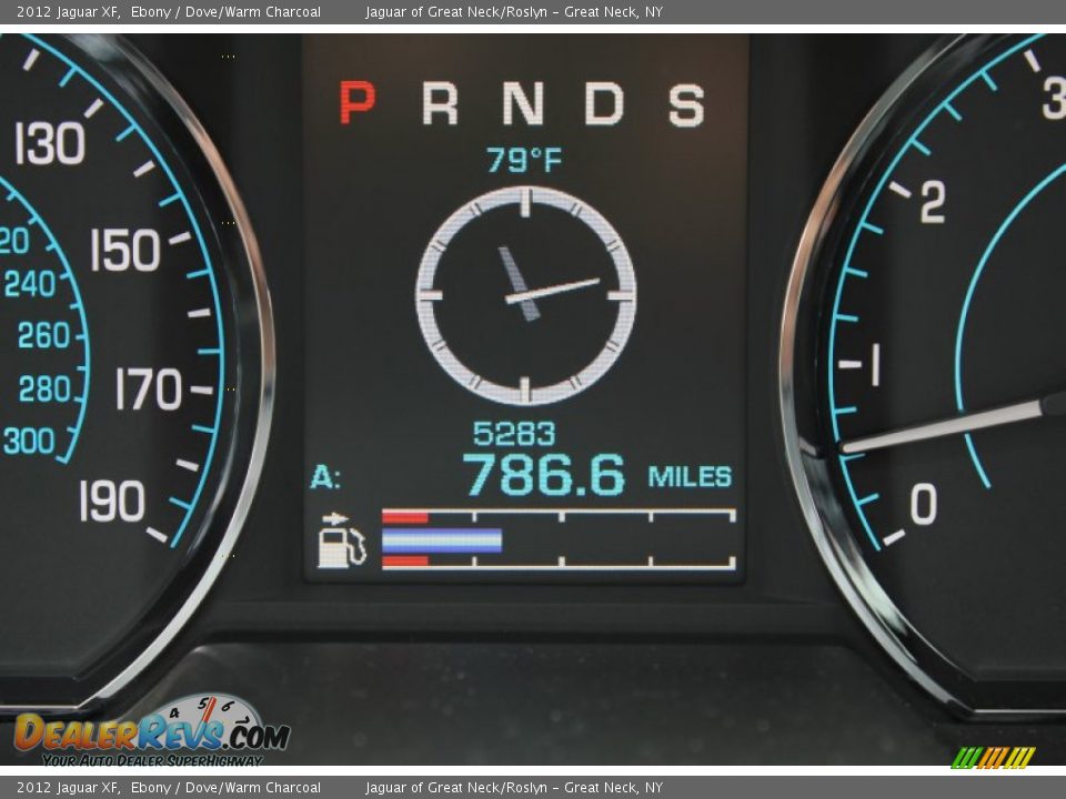 2012 Jaguar XF Ebony / Dove/Warm Charcoal Photo #26