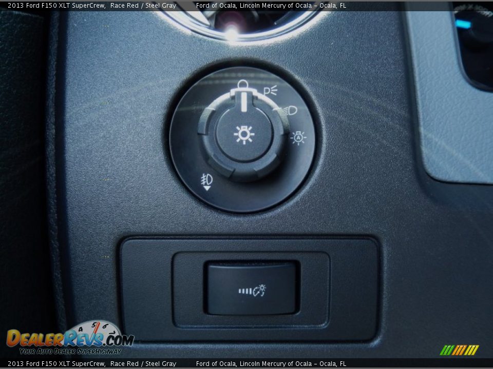 2013 Ford F150 XLT SuperCrew Race Red / Steel Gray Photo #23