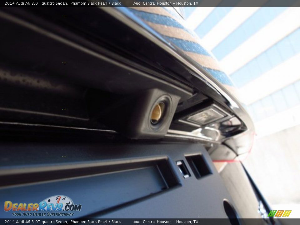 2014 Audi A6 3.0T quattro Sedan Phantom Black Pearl / Black Photo #4