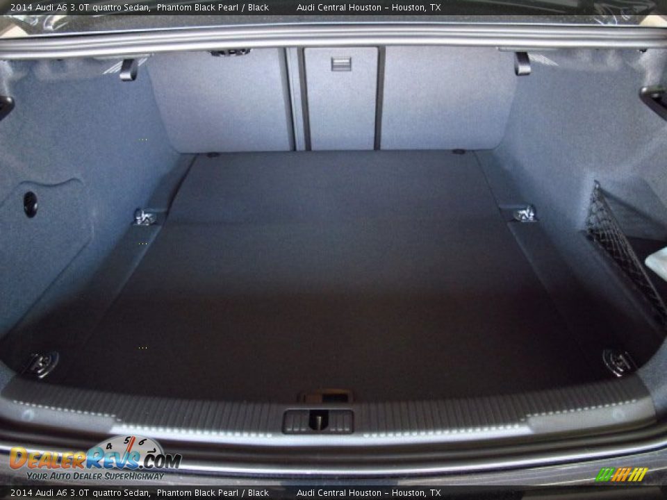 2014 Audi A6 3.0T quattro Sedan Phantom Black Pearl / Black Photo #10