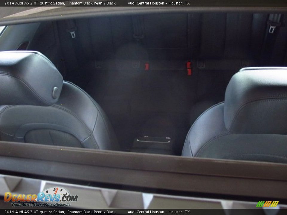2014 Audi A6 3.0T quattro Sedan Phantom Black Pearl / Black Photo #11