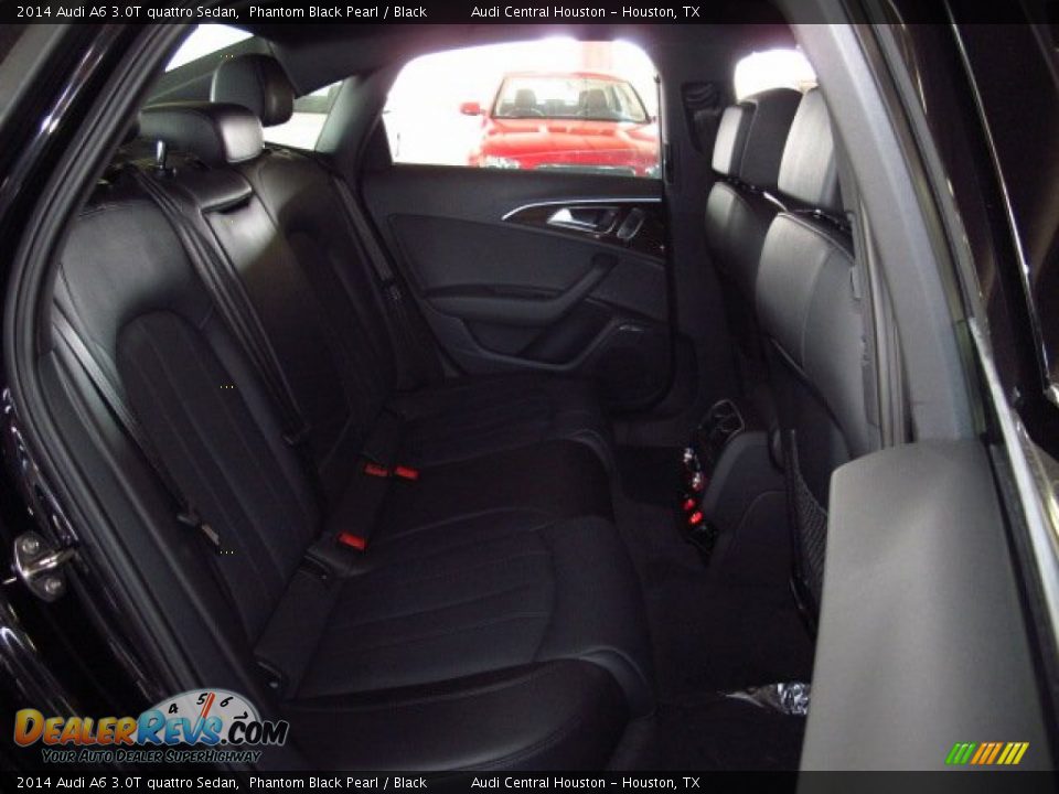 2014 Audi A6 3.0T quattro Sedan Phantom Black Pearl / Black Photo #17
