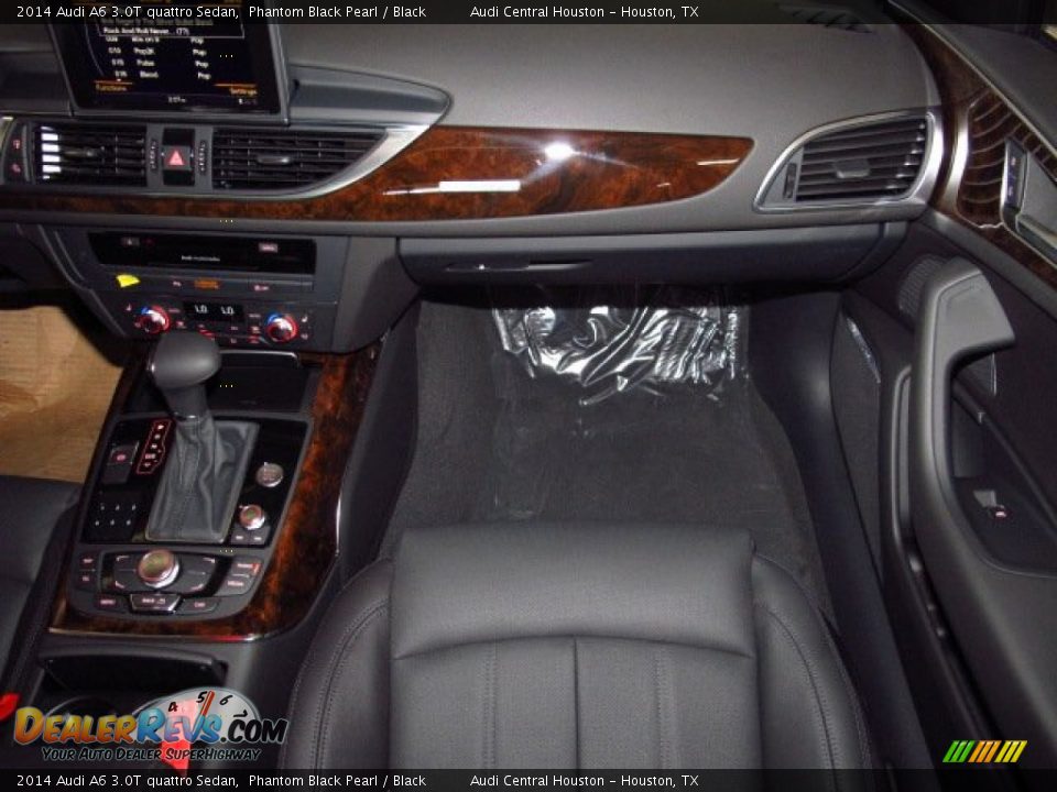 2014 Audi A6 3.0T quattro Sedan Phantom Black Pearl / Black Photo #21