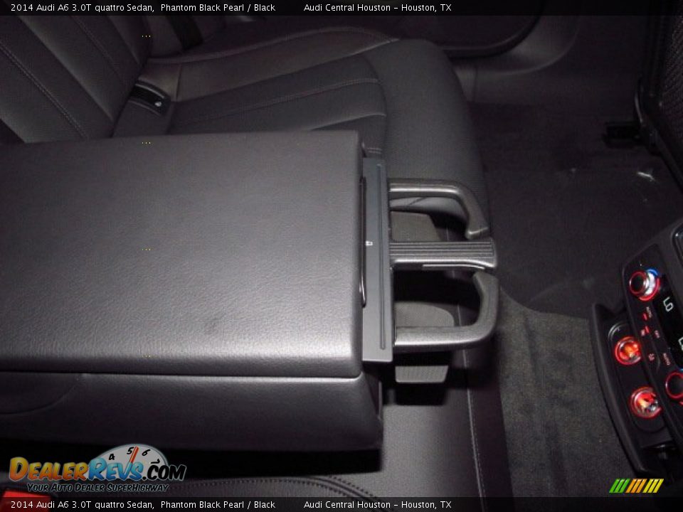 2014 Audi A6 3.0T quattro Sedan Phantom Black Pearl / Black Photo #22