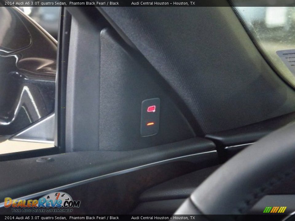 2014 Audi A6 3.0T quattro Sedan Phantom Black Pearl / Black Photo #24