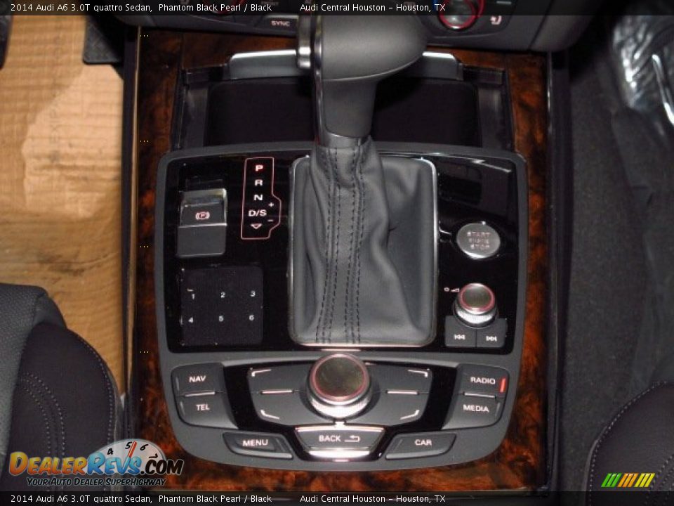 2014 Audi A6 3.0T quattro Sedan Phantom Black Pearl / Black Photo #27