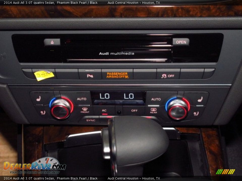 2014 Audi A6 3.0T quattro Sedan Phantom Black Pearl / Black Photo #28
