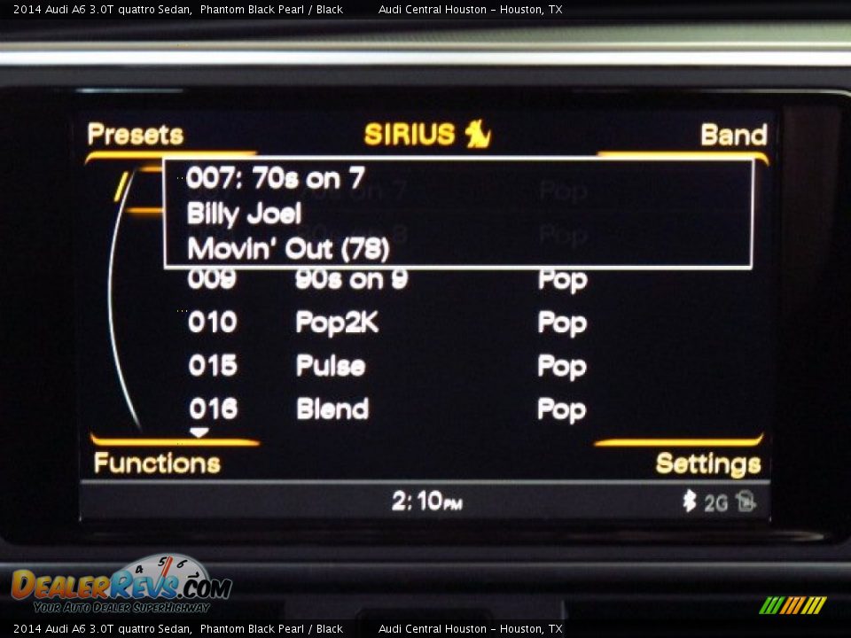 2014 Audi A6 3.0T quattro Sedan Phantom Black Pearl / Black Photo #29