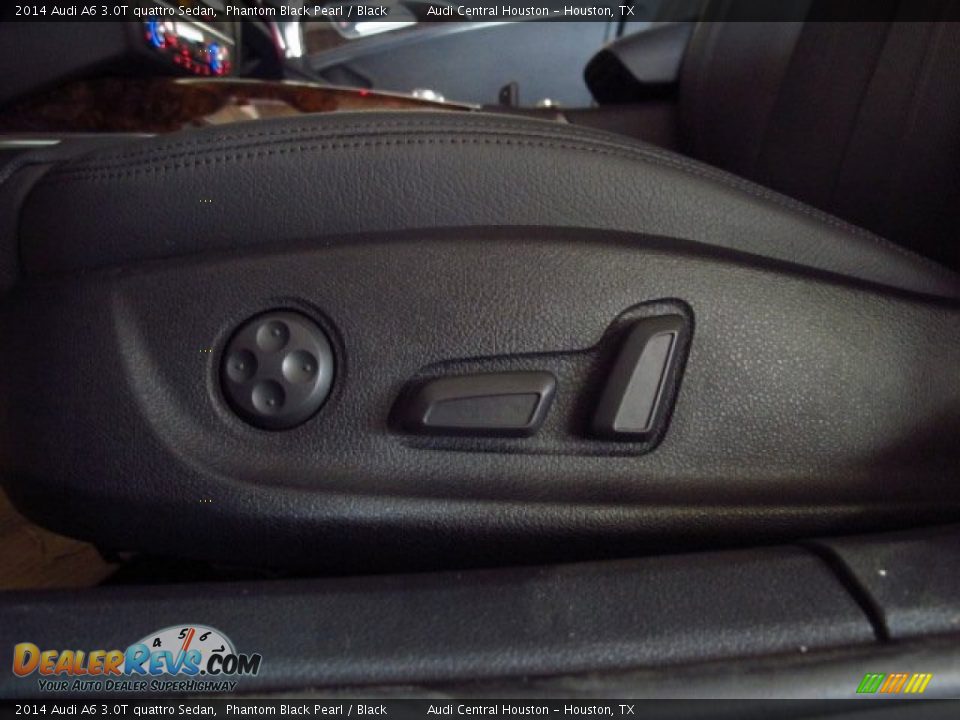 2014 Audi A6 3.0T quattro Sedan Phantom Black Pearl / Black Photo #33