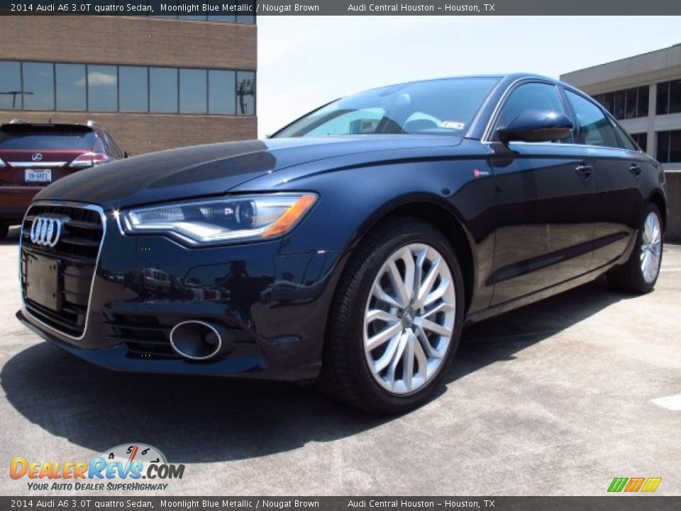 Front 3/4 View of 2014 Audi A6 3.0T quattro Sedan Photo #6