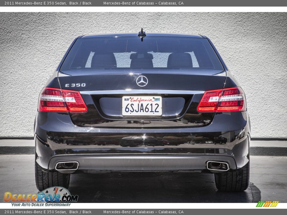 2011 Mercedes-Benz E 350 Sedan Black / Black Photo #3