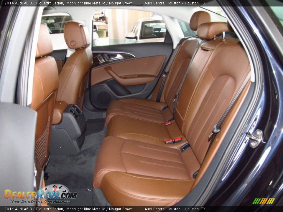 Rear Seat of 2014 Audi A6 3.0T quattro Sedan Photo #15