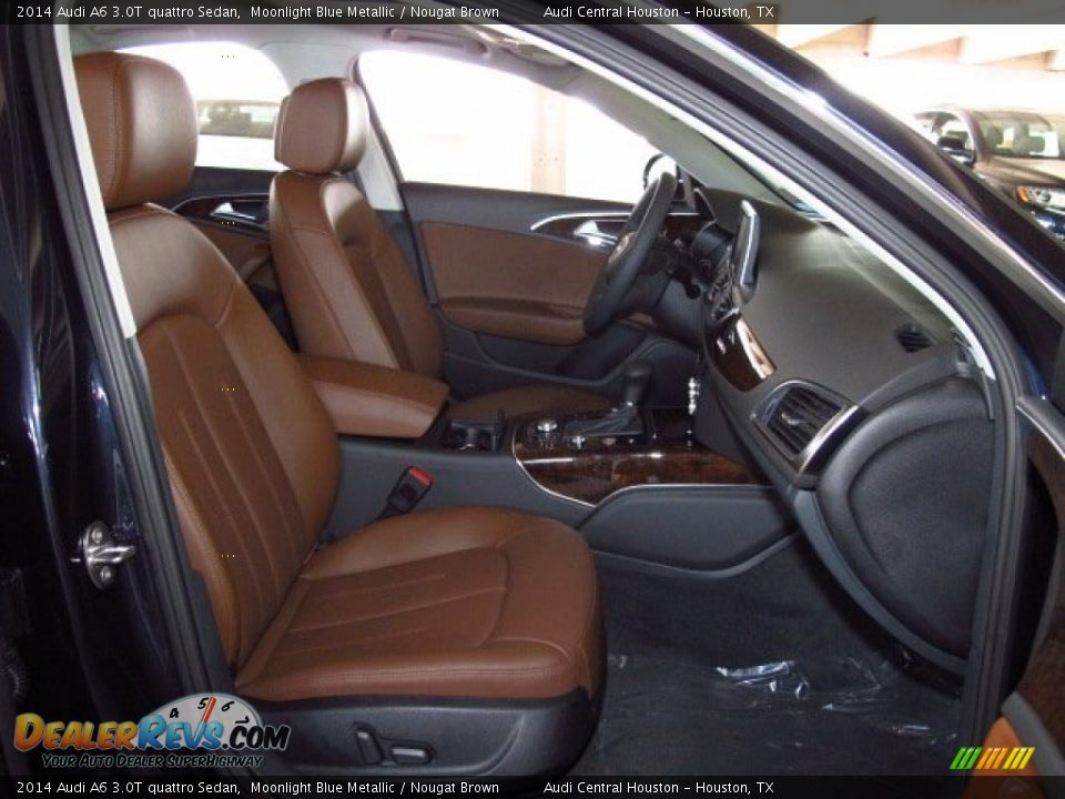 Front Seat of 2014 Audi A6 3.0T quattro Sedan Photo #19