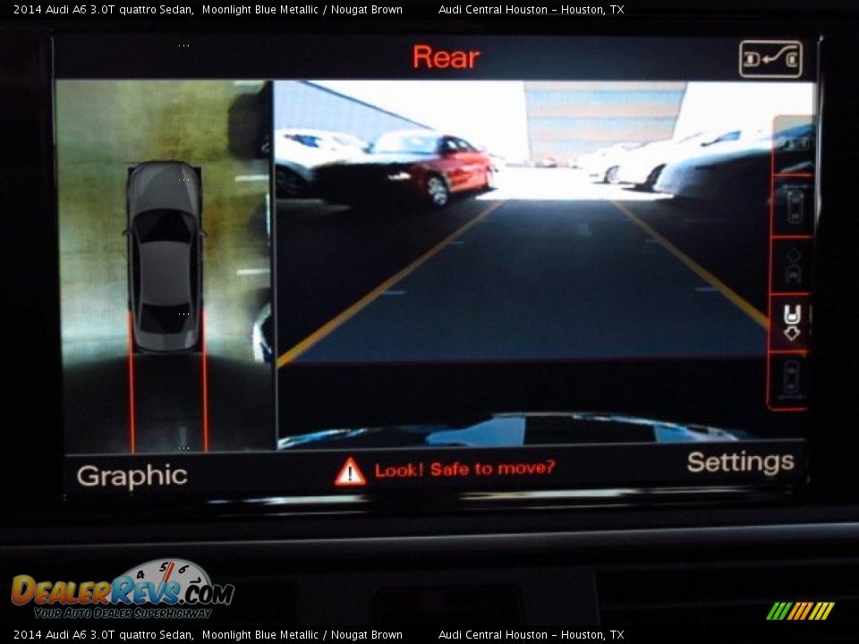 2014 Audi A6 3.0T quattro Sedan Moonlight Blue Metallic / Nougat Brown Photo #30