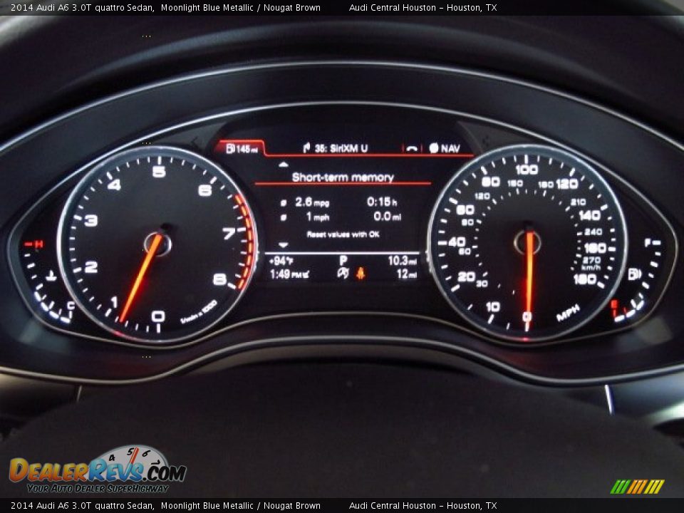 2014 Audi A6 3.0T quattro Sedan Gauges Photo #31