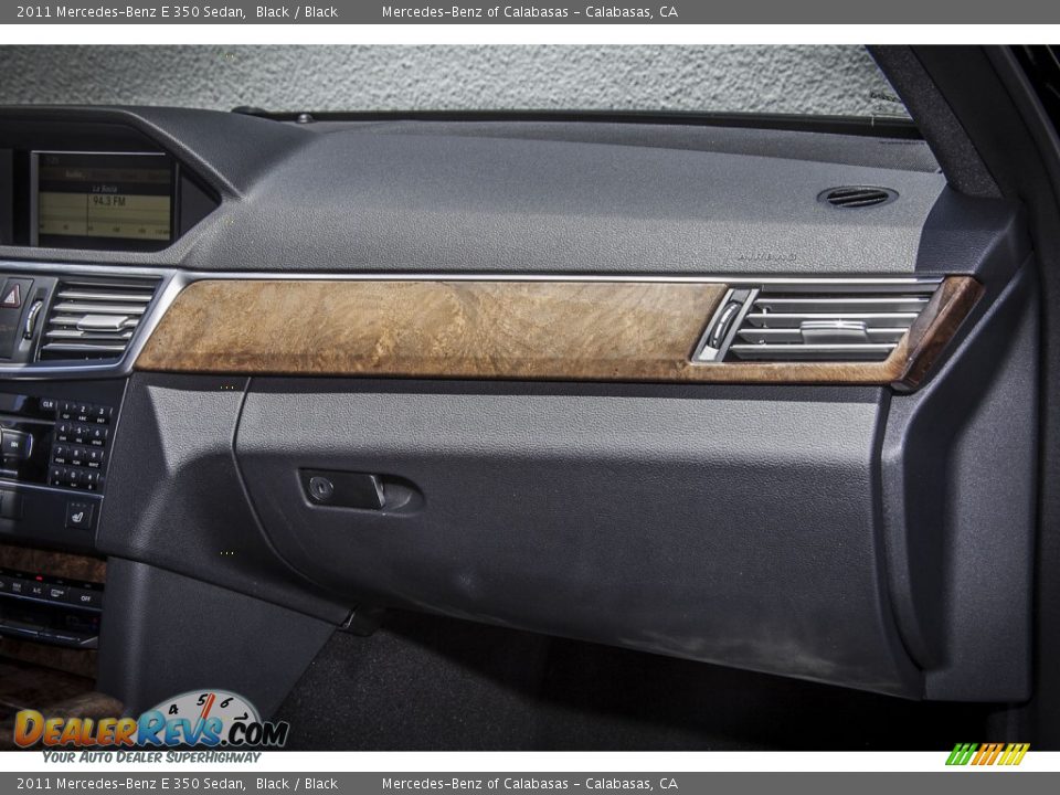 2011 Mercedes-Benz E 350 Sedan Black / Black Photo #22