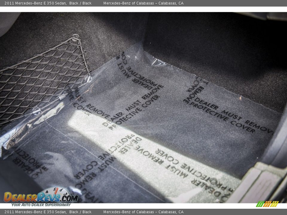 2011 Mercedes-Benz E 350 Sedan Black / Black Photo #23