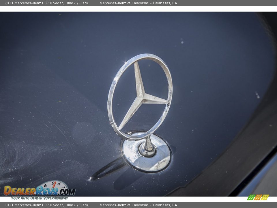 2011 Mercedes-Benz E 350 Sedan Black / Black Photo #28