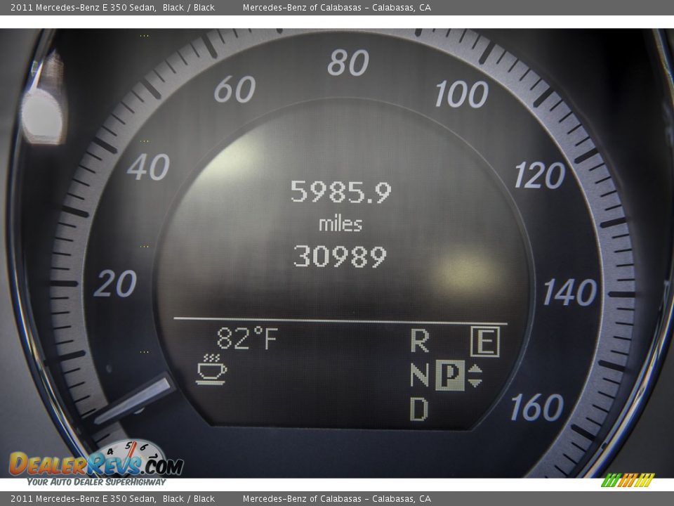 2011 Mercedes-Benz E 350 Sedan Black / Black Photo #31